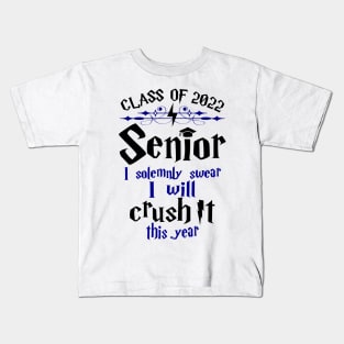 Class of 2022 I Will Crush It This Year Kids T-Shirt